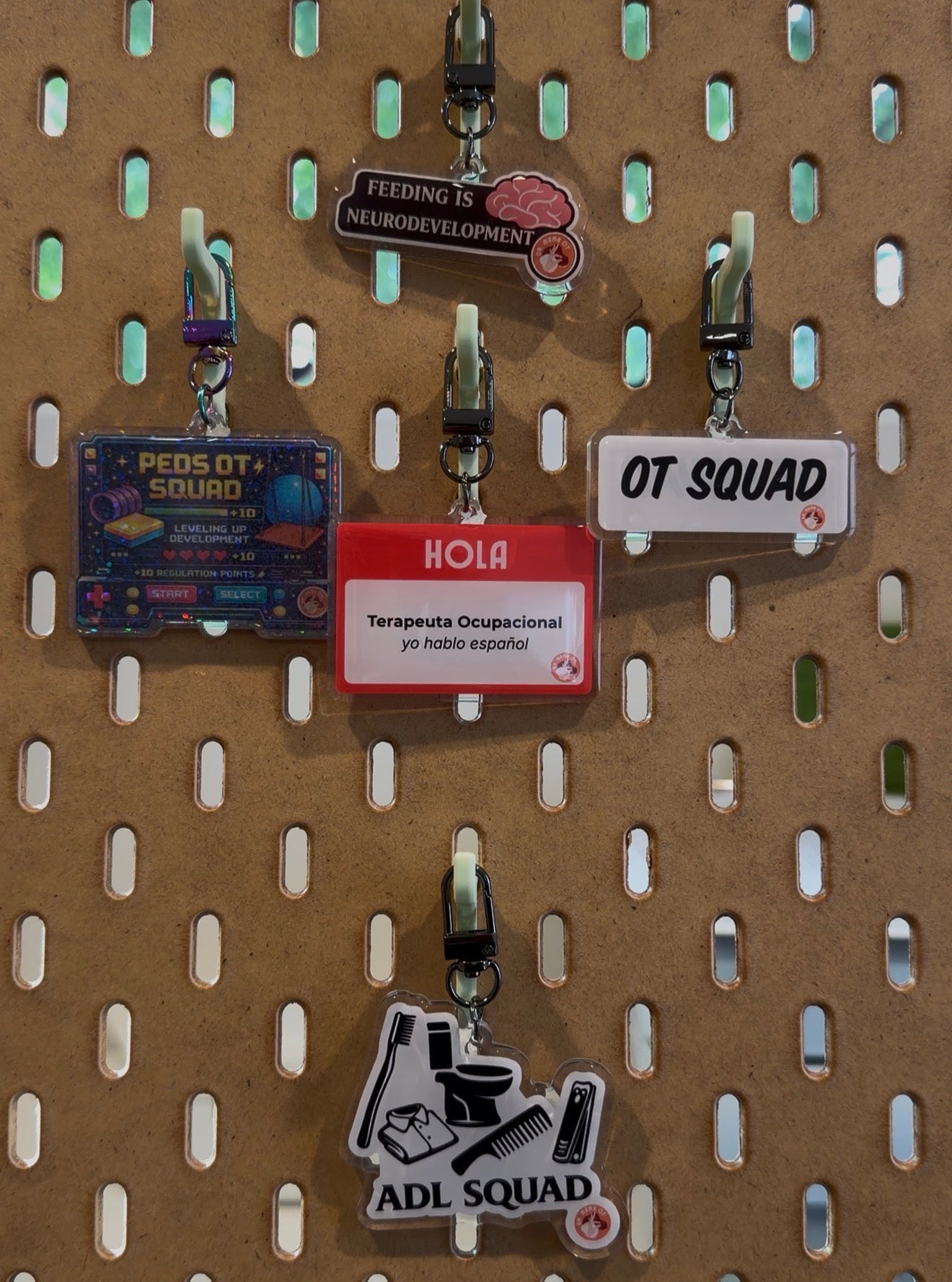 Occupational Therapy Keychains | OT Gifts for Therapists, Students & Clinicians