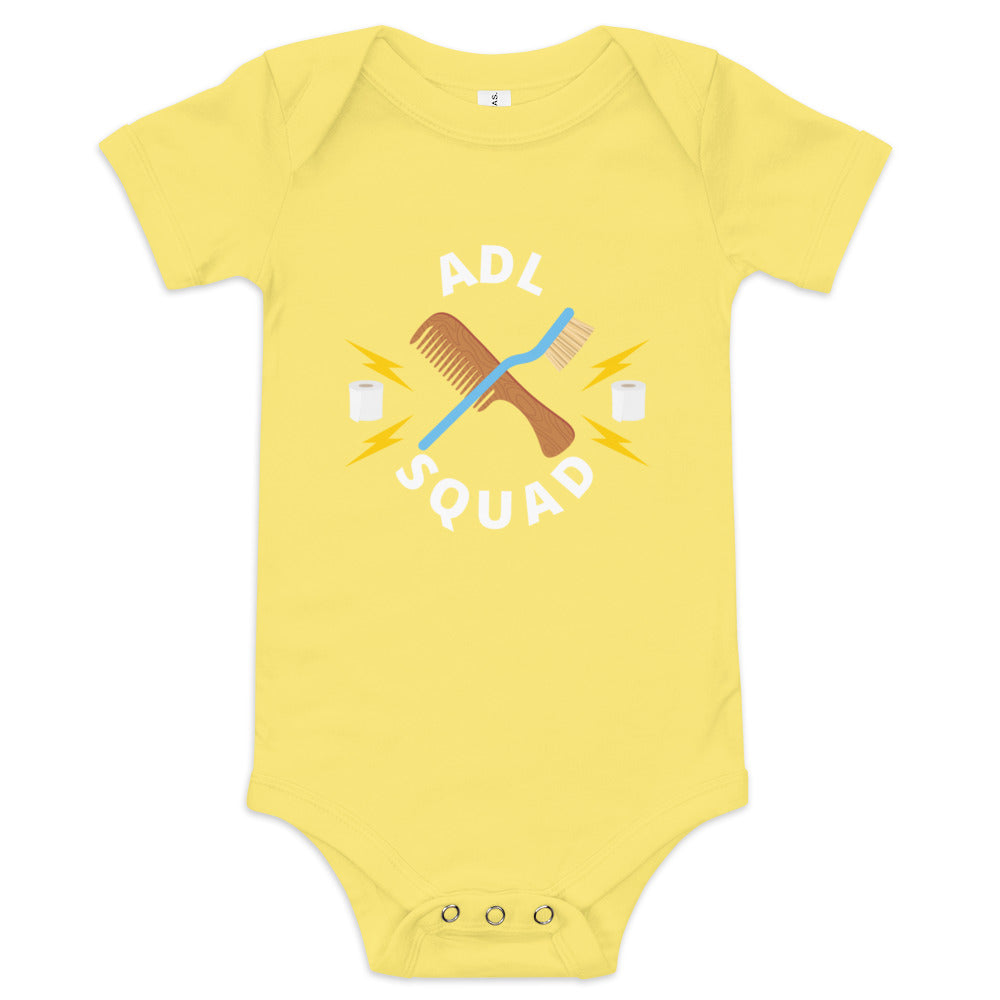 ADL Squad: Baby short sleeve one piece
