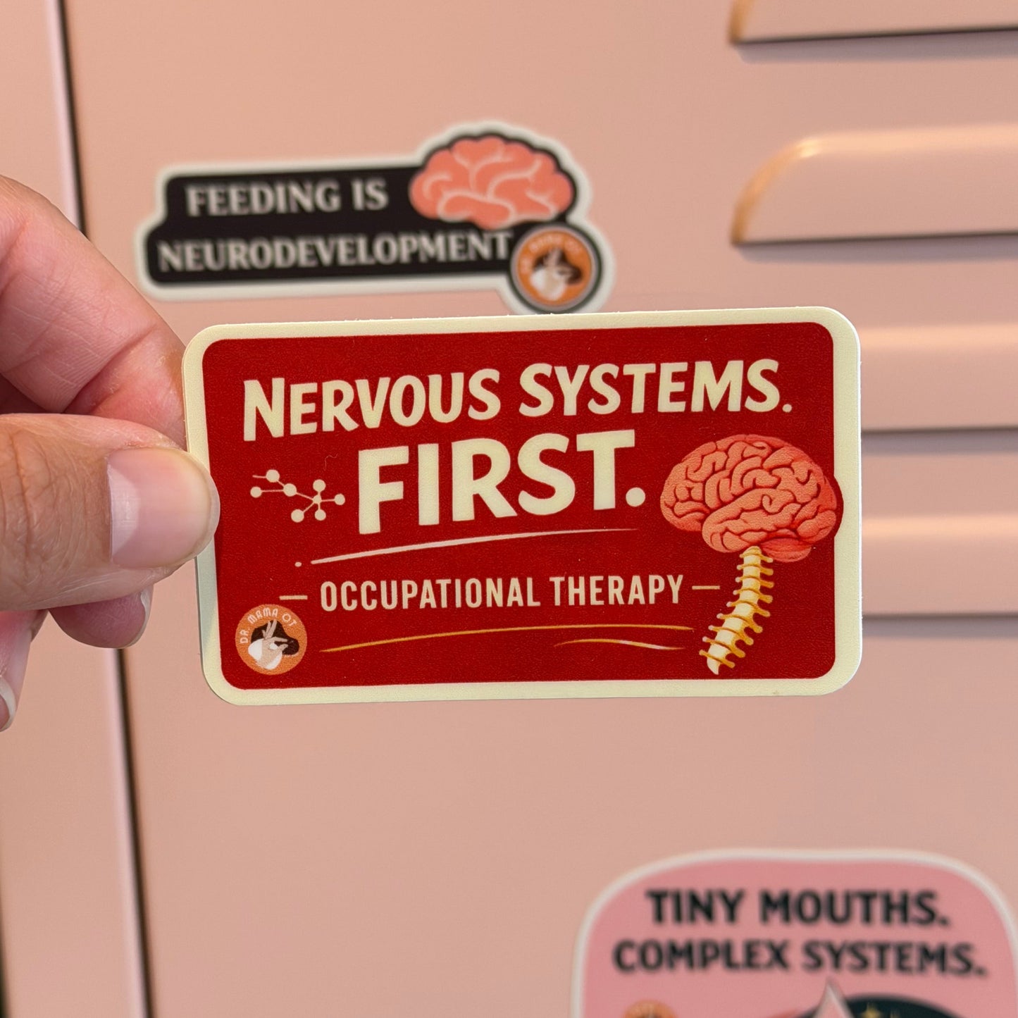 Nervous System First | Trauma-Informed OT Sticker