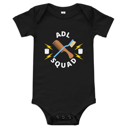 ADL Squad: Baby short sleeve one piece