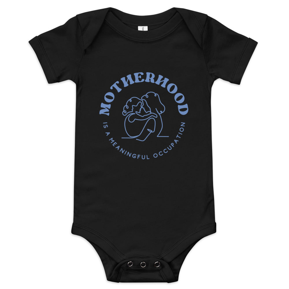 Motherhood is a Meaningful Occupation: Baby short sleeve one piece