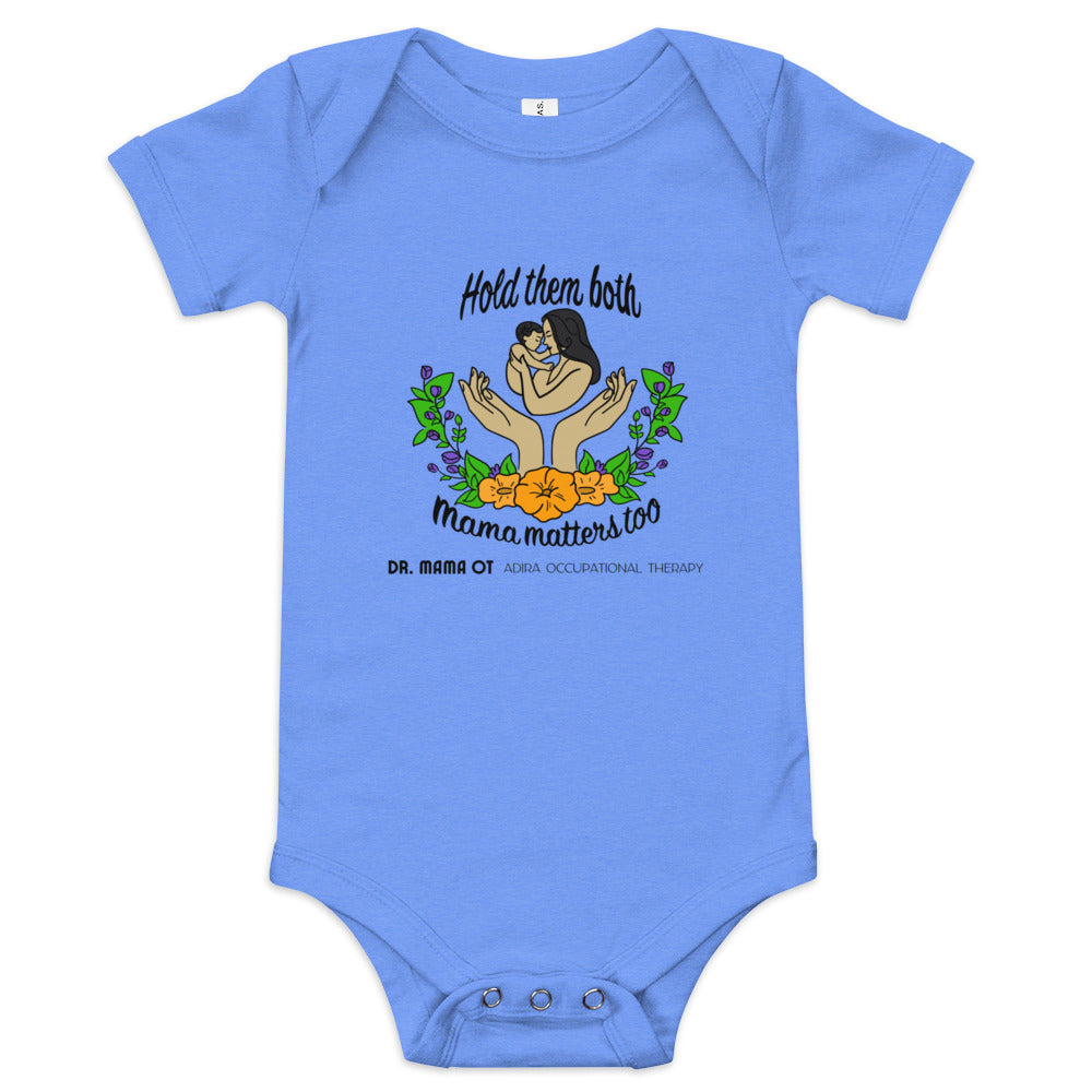 Mama Matters Too: Baby short sleeve one piece