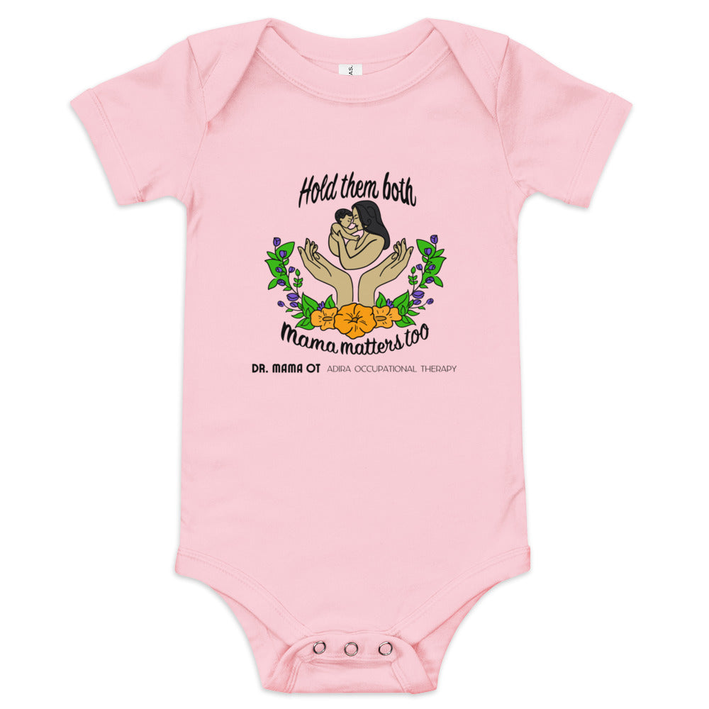 Mama Matters Too: Baby short sleeve one piece