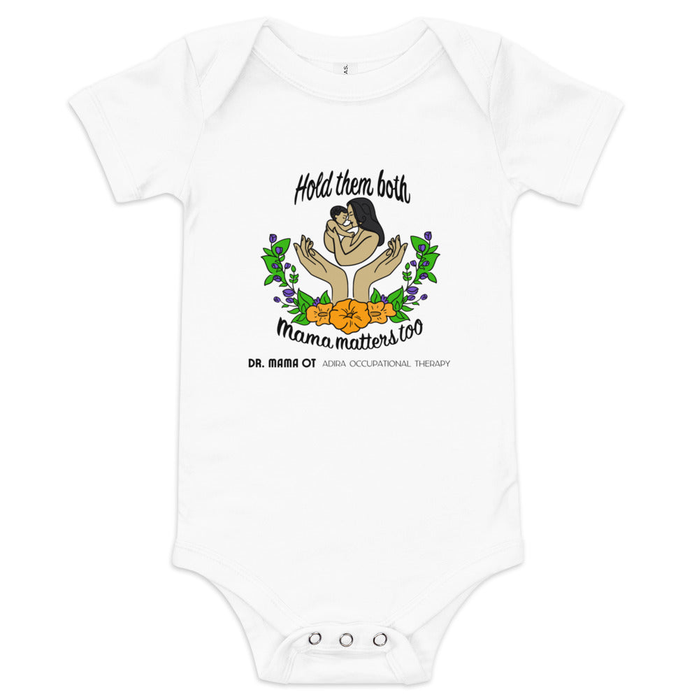 Mama Matters Too: Baby short sleeve one piece